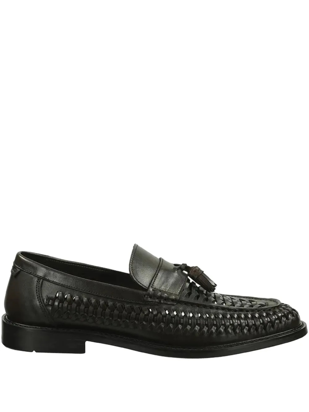 

Мокасины из плетеной кожи Gant, коричневый