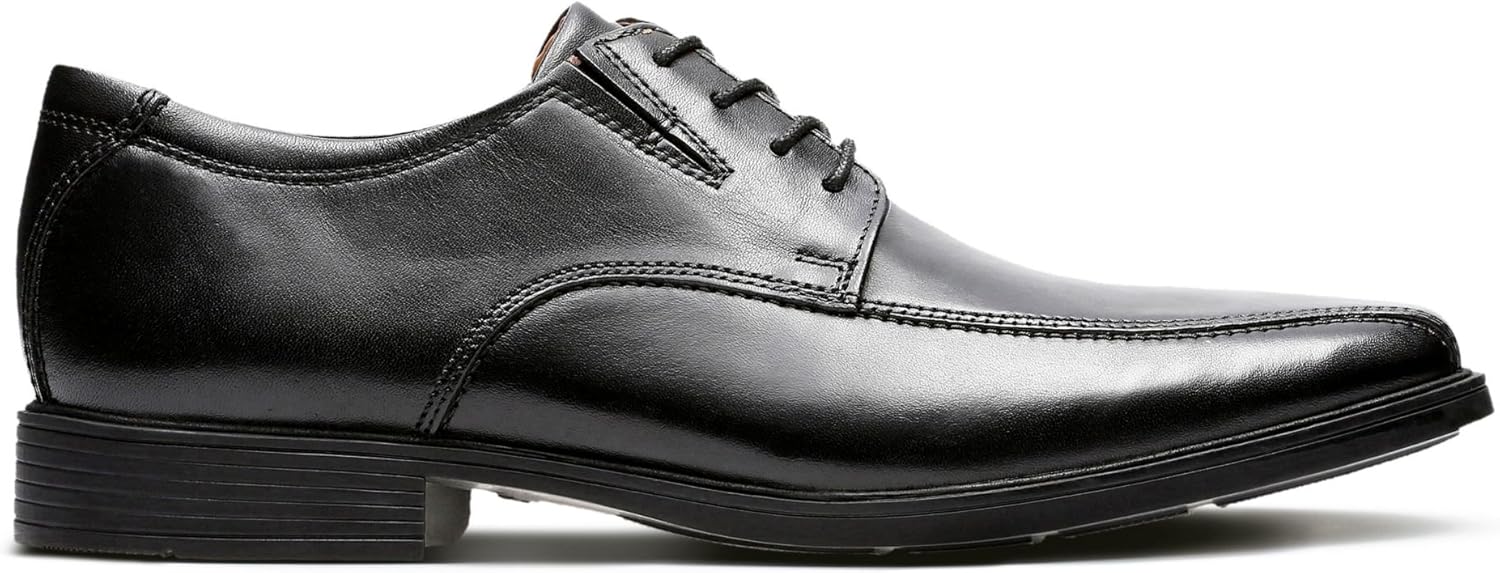 Мужские туфли Oxford Clarks Becken Plain, черный — фото 2