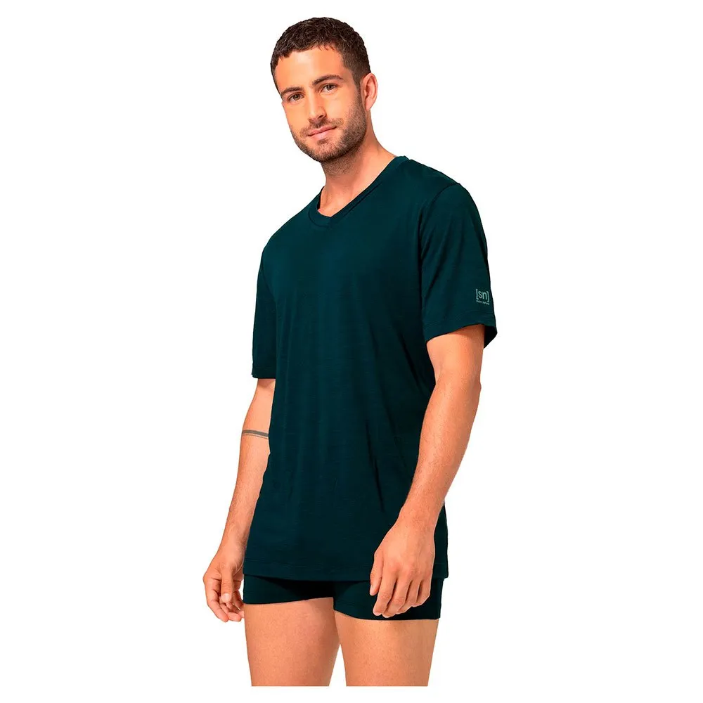 

Футболка Super.natural Sierra140 V Neck, синий