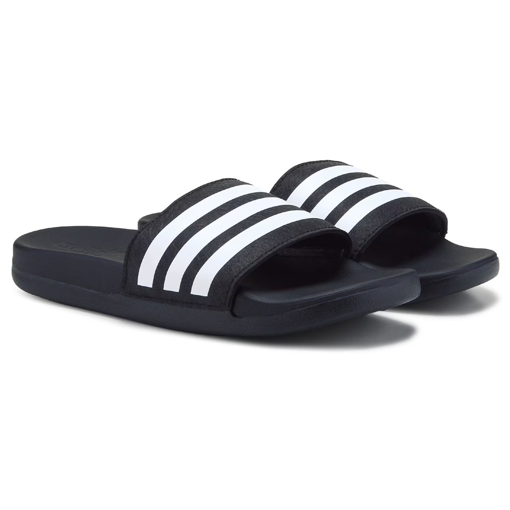 

Сандалии Adilette Comfort для маленьких/больших детей Adidas, черный