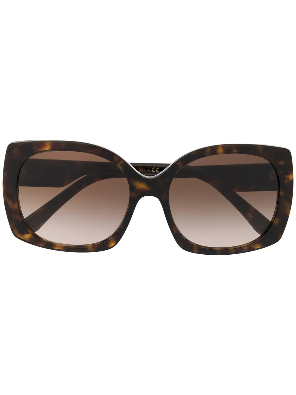

Солнцезащитные очки в квадратной оправе Dolce & Gabbana Eyewear, коричневый