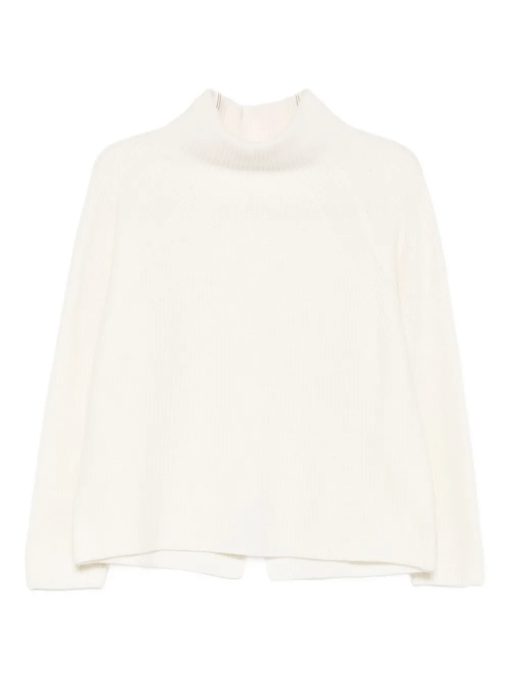 

Свитер с высоким воротником Bruno Manetti, белый