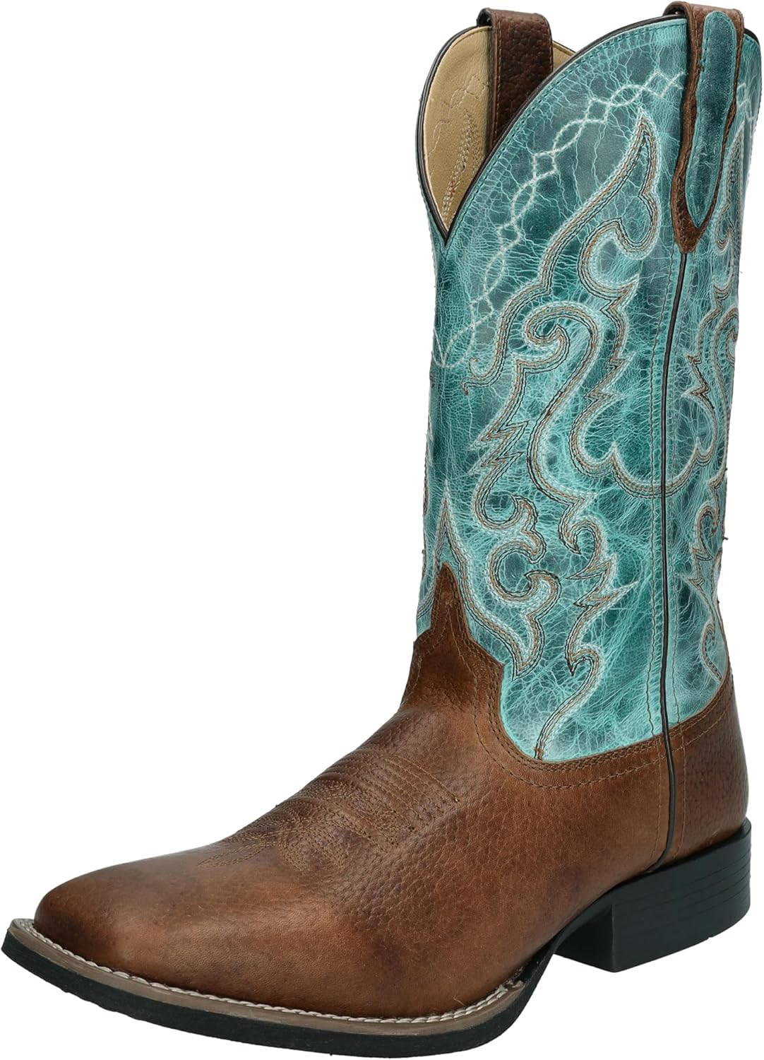 Мужские вестерн-бутсы Smoky Mountain Houston Smoky Mountain Boots, коричневый/бирюзовый