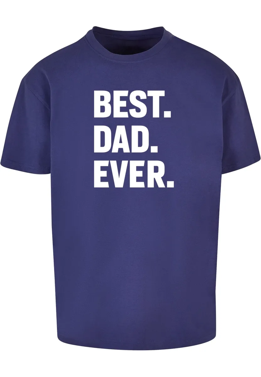 

Футболка Merchcode " Merchcode Men's Fathers Day — футболка Oversize Best Dad Ever Heavy ", синий