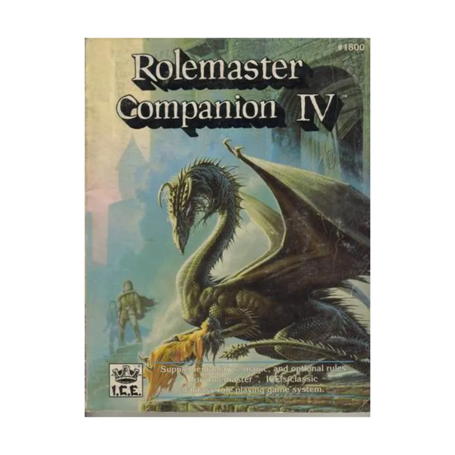 

Companion IV, Rolemaster (2nd Edition), мягкая обложка