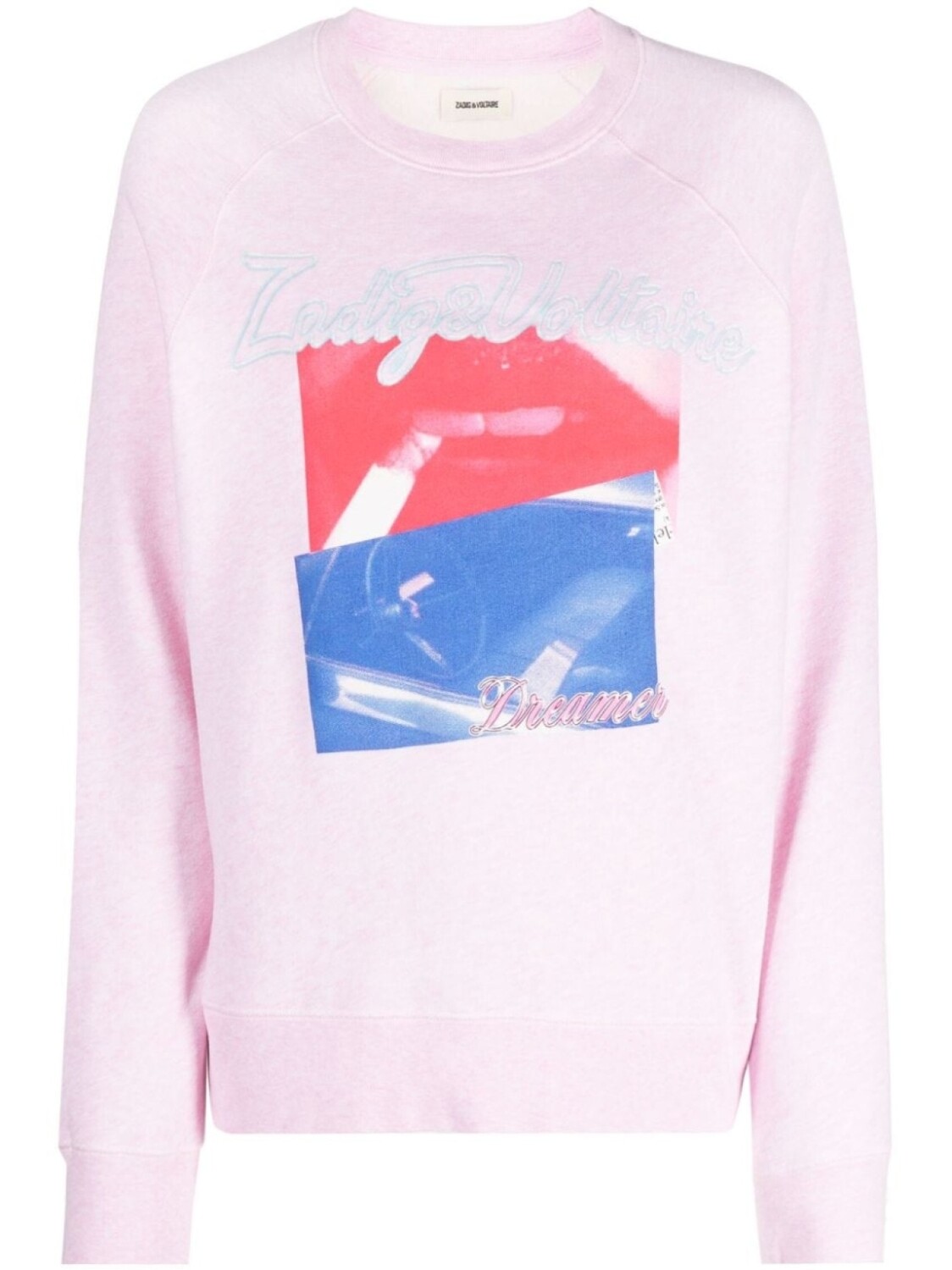 

Худи Photoprint с вышитым логотипом Zadig&Voltaire, розовый