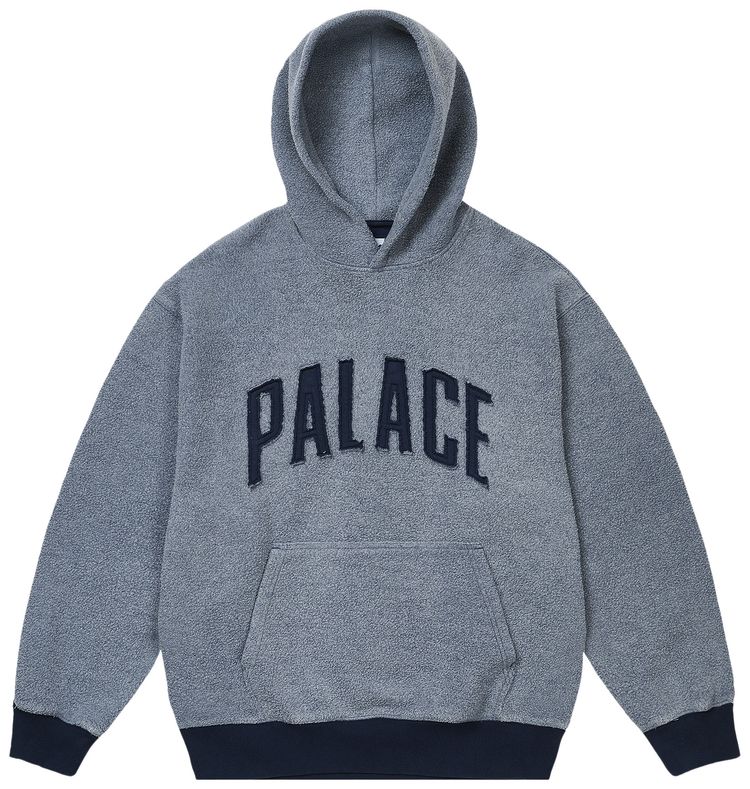 

Толстовка Palace Reverse Hood, синий
