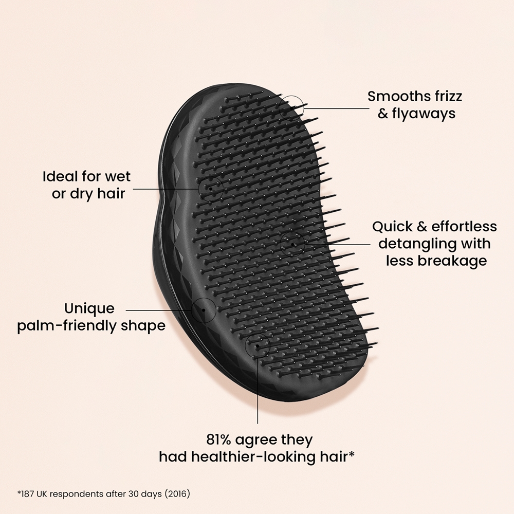 Оригинальная черная щетка «пантера» для всех типов волос Tangle Teezer, 1 шт — фото 4