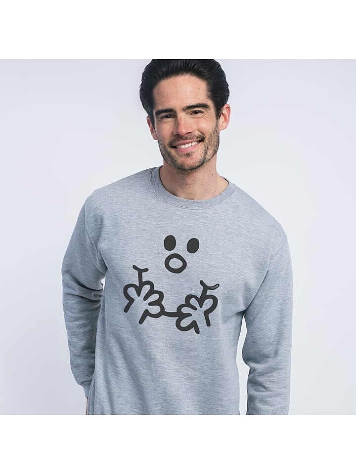 

Толстовка WOOOP Sweatshirt Visage Monsieur, серый
