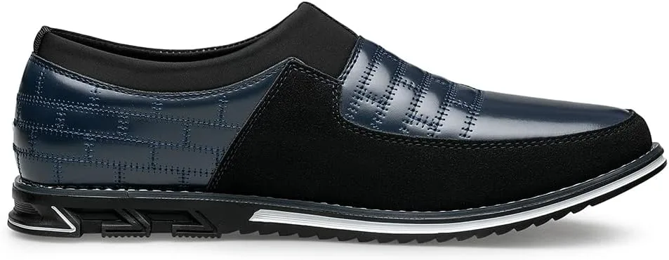 

Мужские классические туфли широкого размера, удобные туфли-слипоны, модные деловые повседневные оксфорды, мягкие лоферы, дерби для работы в офисе, вождения и прогулок DMGYCK, синий