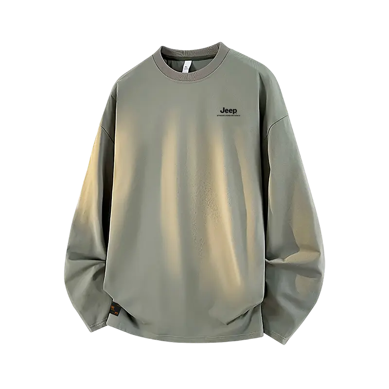 

Футболка Unisex Crew Neck Moderate Straight Fit Jeep, коричневый