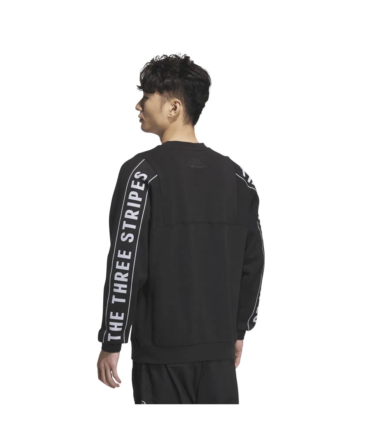 Свитшот adidas Wording Pack Loose Fit French Terry, светло-зелёный — фото 2