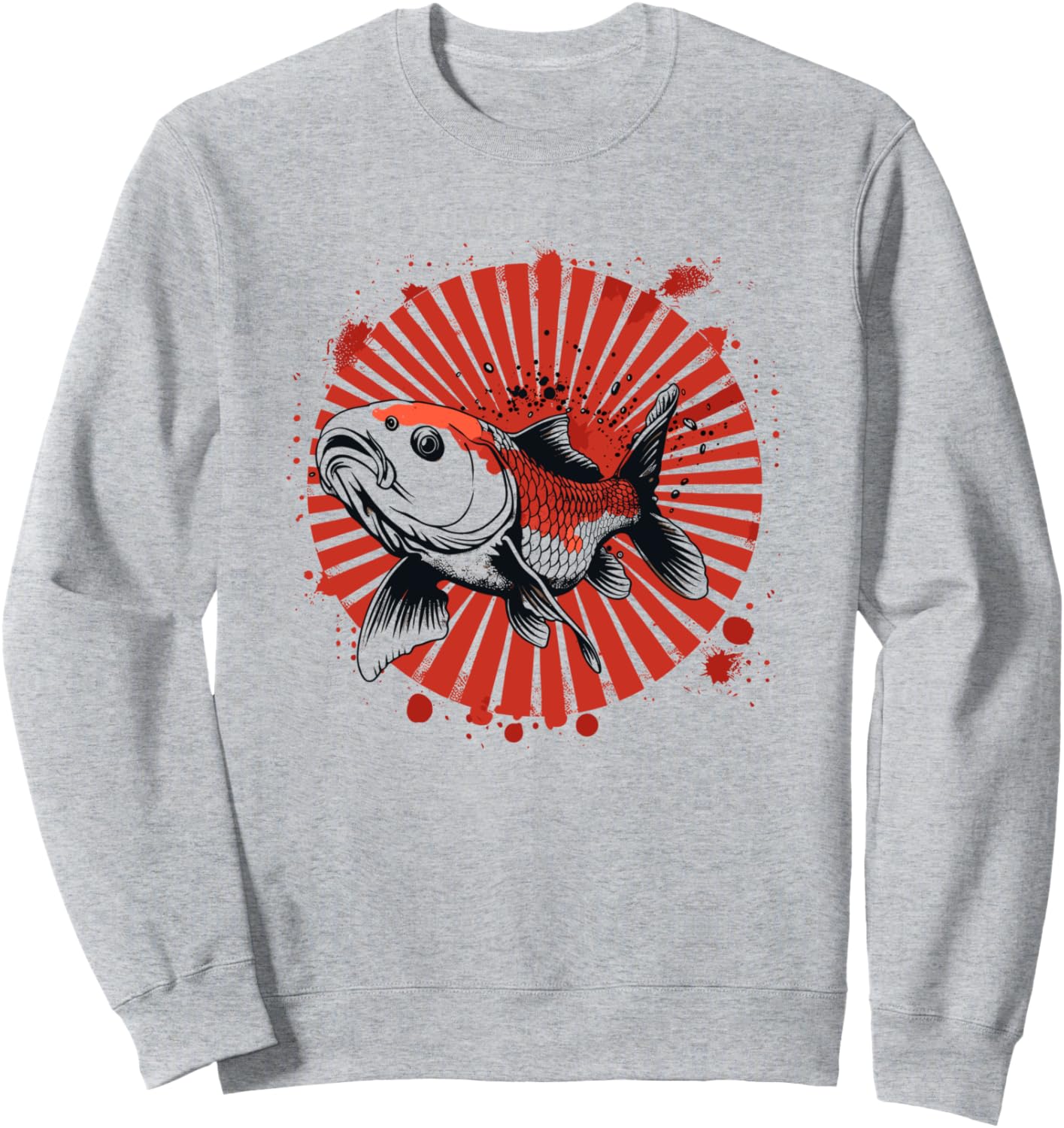 

Толстовка с граффити в виде рыбака, окрашенная в рыбий цвет Funny Recreational Fishing Shirts And Gifts, серый