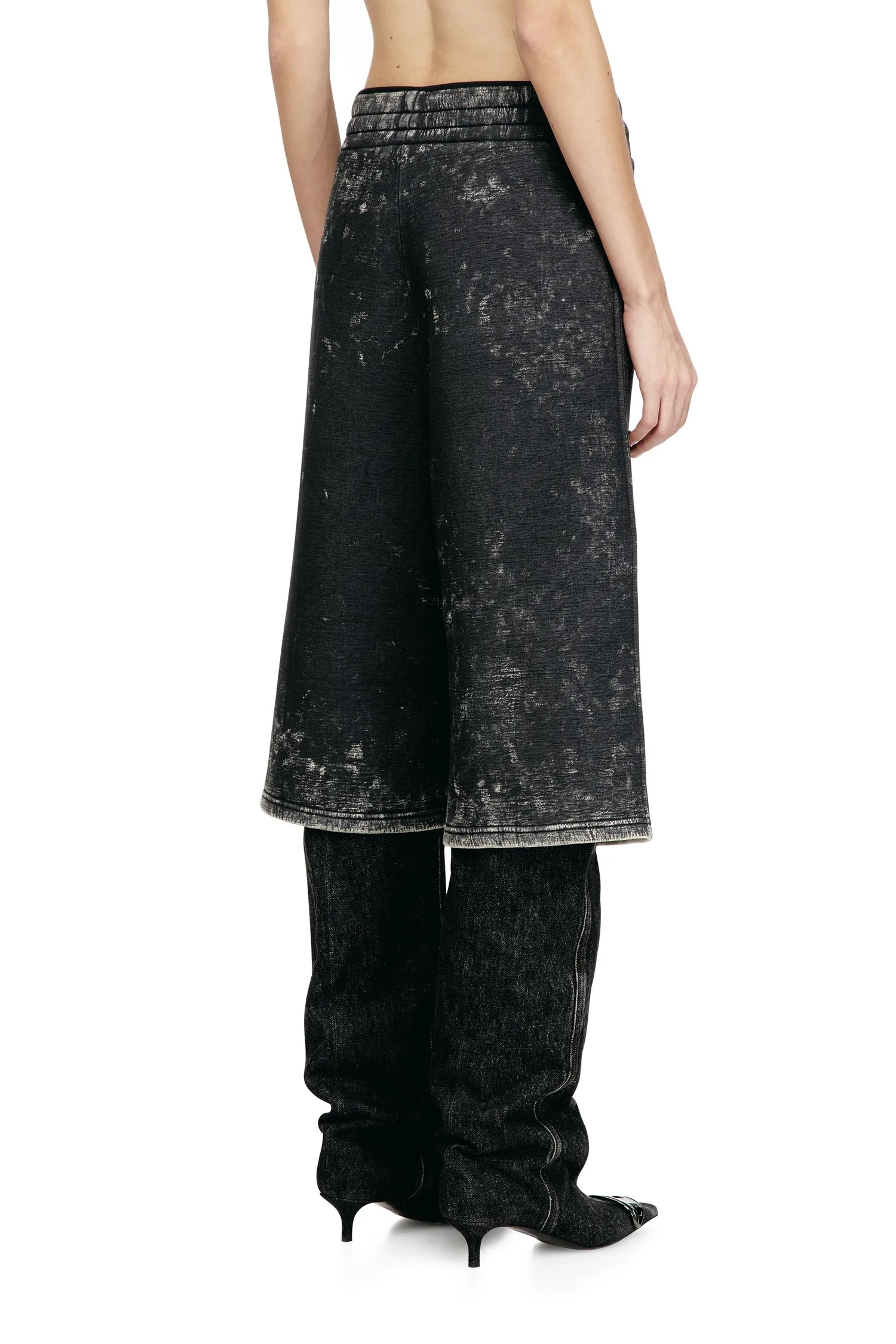 Женские шорты S-TYP Diesel, black — фото 3
