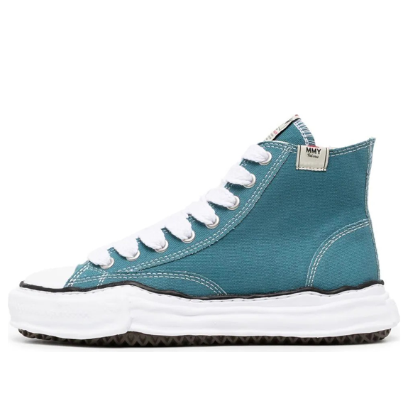 

Кроссовки peterson og sole canvas high-top sneaker Maison Mihara Yasuhiro, синий