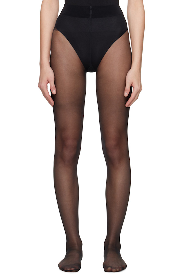 

Сатиновые колготки 20 den Satin touch Wolford, черный