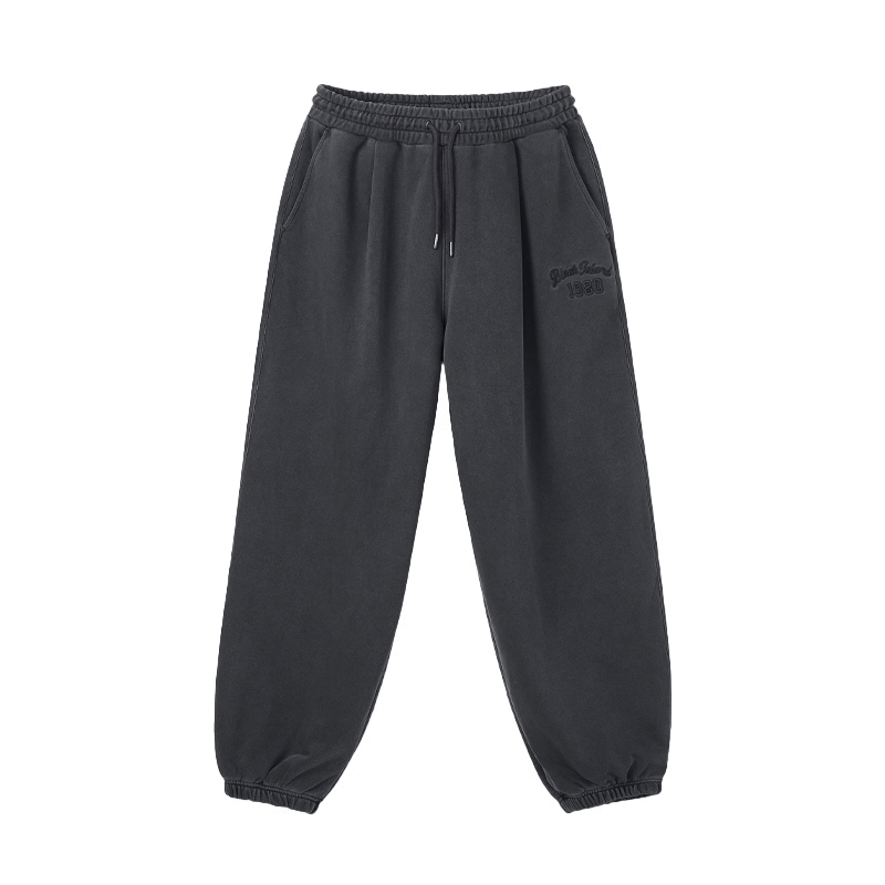 

Повседневные брюки Unisex Moderate Cuffed SPAO, charcoal серый