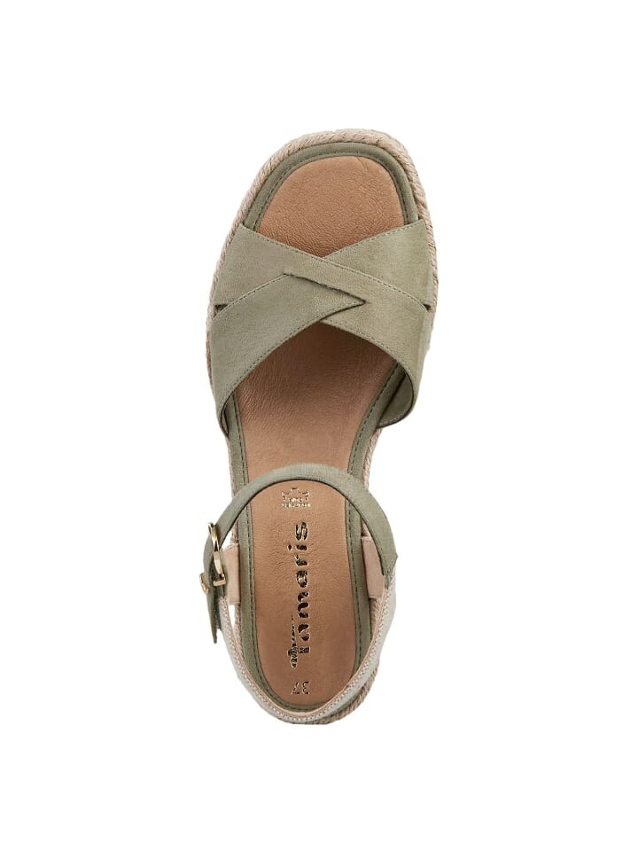 Сандалии на плоской подошве Tamaris Sandalette, цвет pistacchio — фото 2
