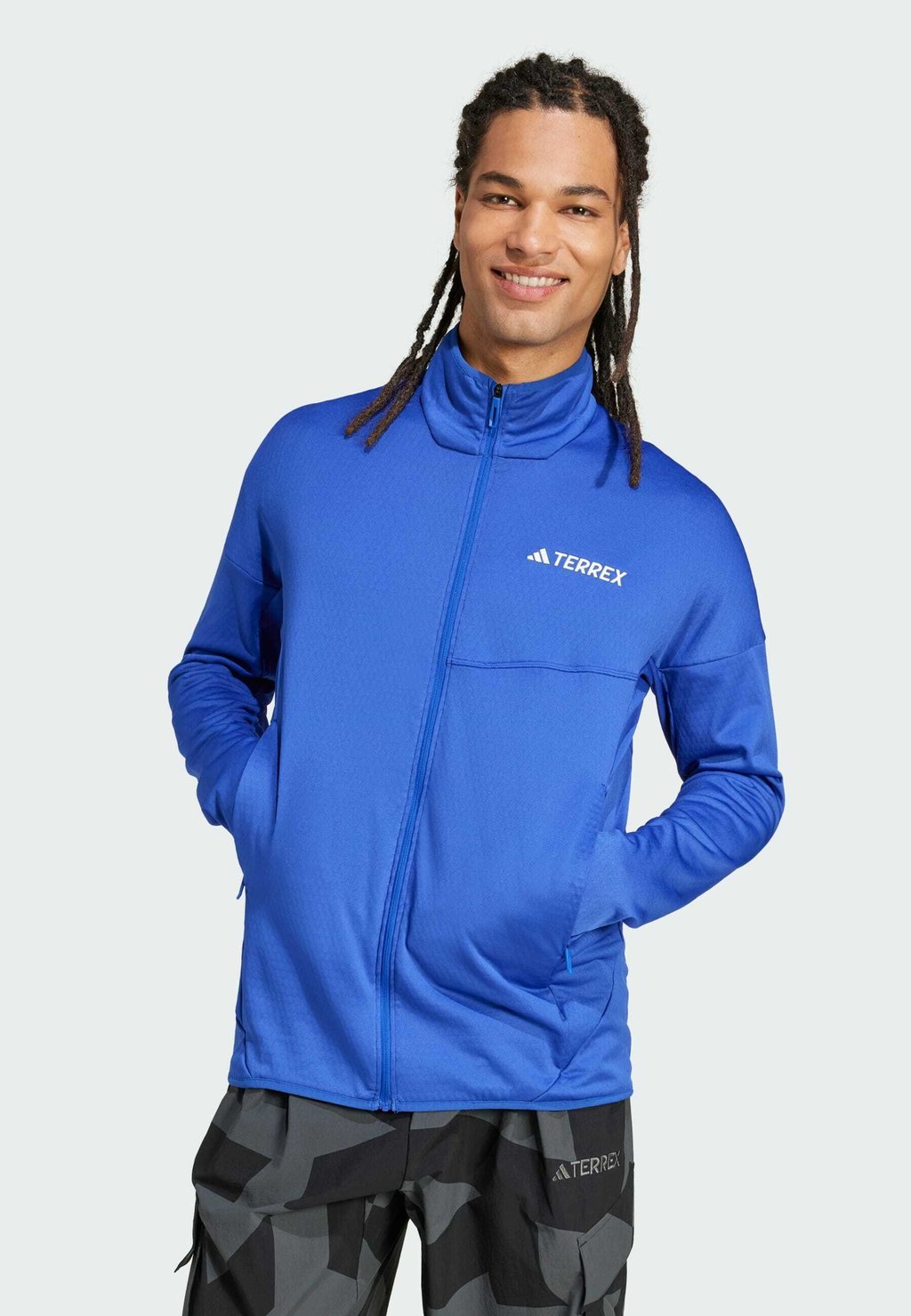 

Флисовая куртка XPERIOR CLIMAWARM LIGHT FLEECE Adidas Terrex, синий