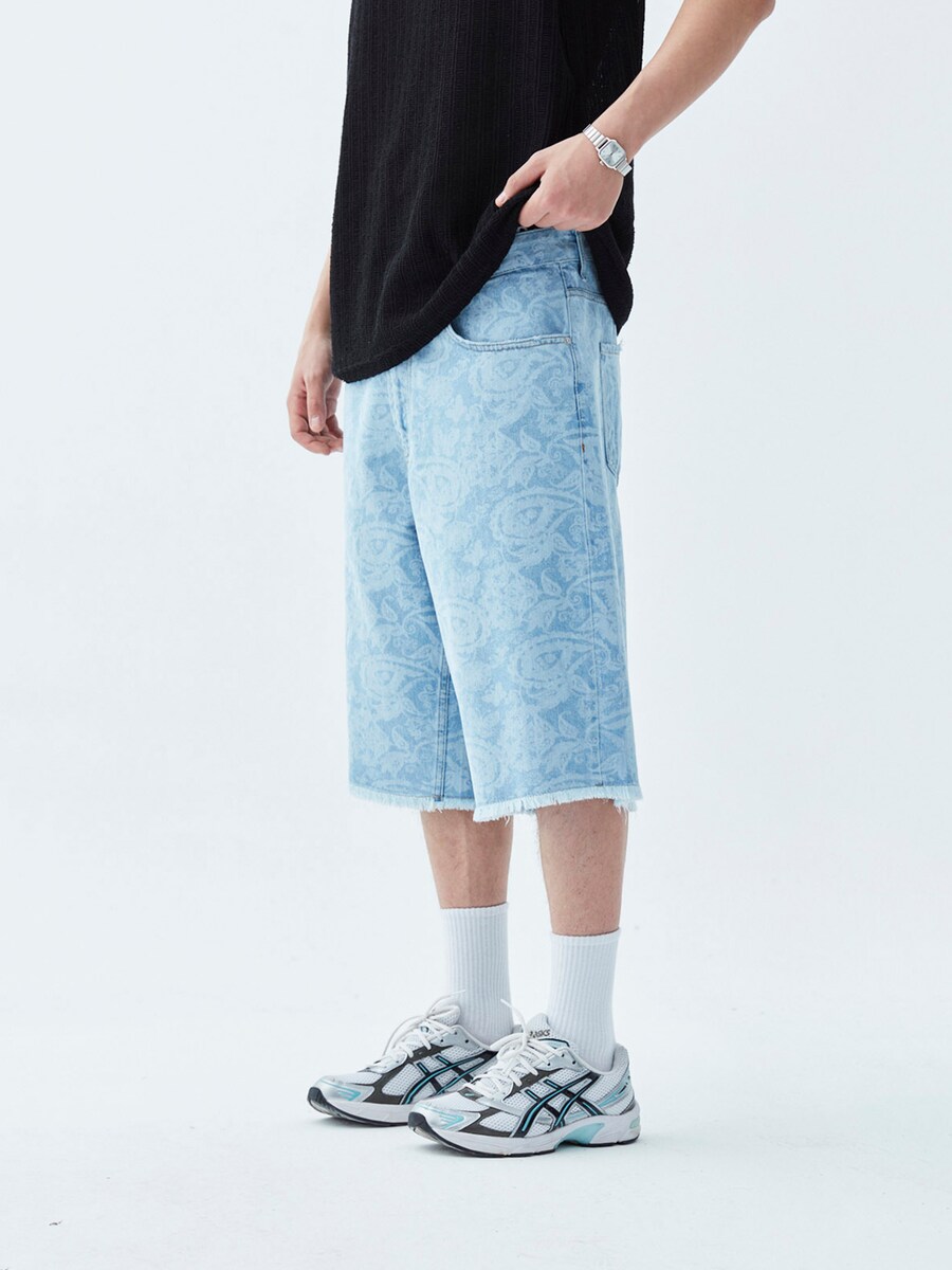 

Брюки свободного кроя VAMOS CLO Lubbock, светло-синий