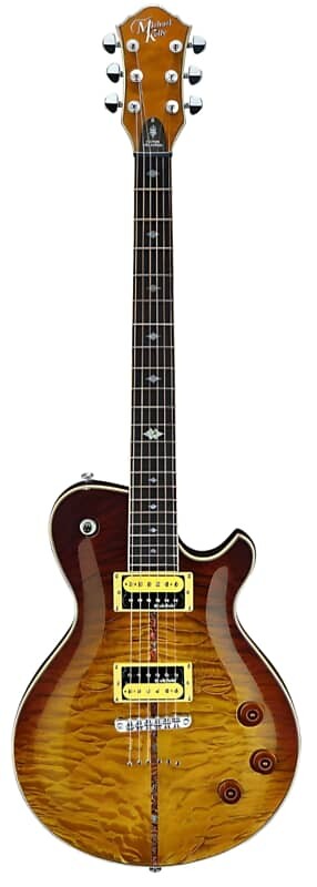 

Электрогитара Michael Kelly Patriot Instinct Bold - Custom Collection Scorched Electric Guitar - MKPICSCPRA 2023 - Quilt Maple Top