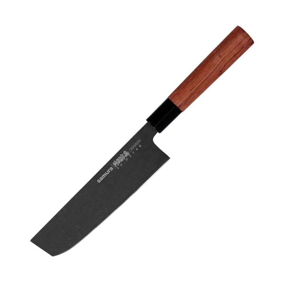 

Нож для мытья камня Samura Okinawa Nakiri SO0174B