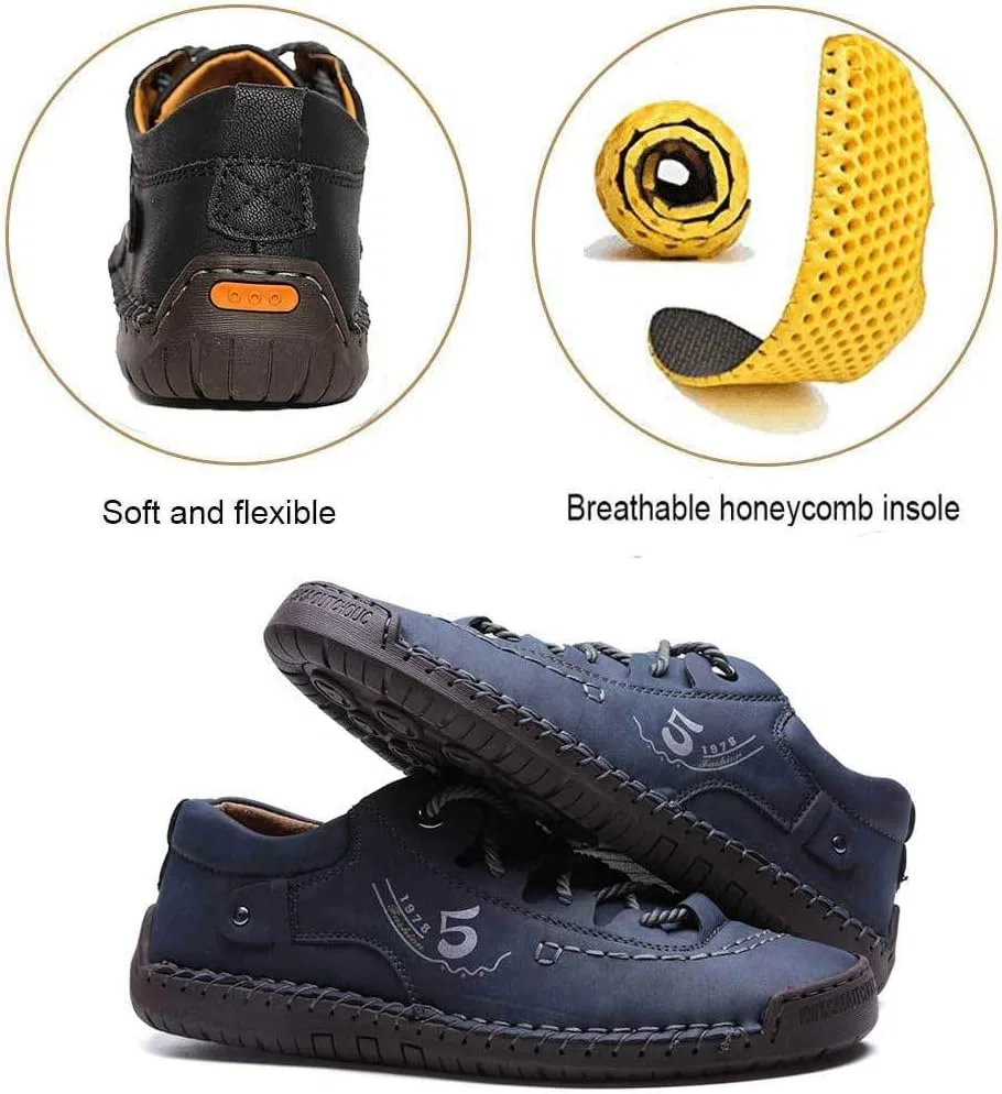 Лоферы мужские UPIShi Penny Loafers, синий — фото 4