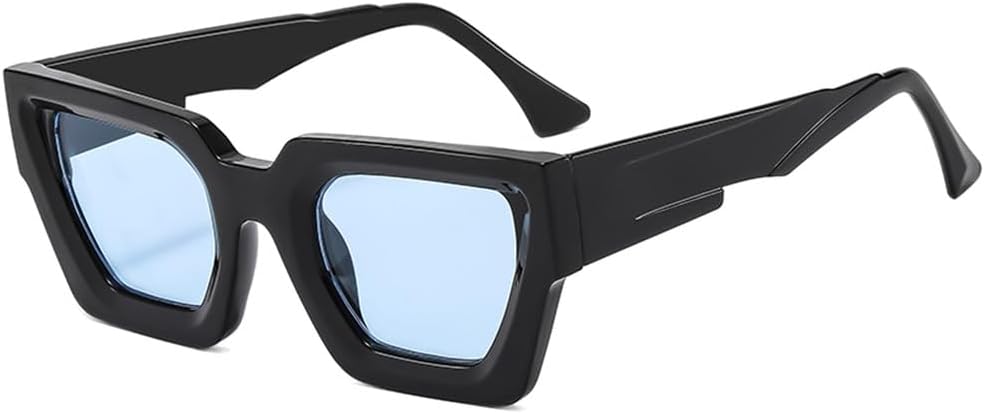 

Солнцезащитные очки UV400 с толстой оправой и увеличенным оправой в форме «кошачьих глаз» для женщин и мужчин, для бега и занятий спортом на открытом воздухе UYPTK, C3