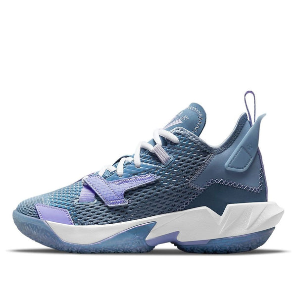Кроссовки почему не zer0.4 Air Jordan, фиолетовый