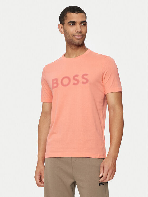 

Футболка стандартного кроя Boss, красный