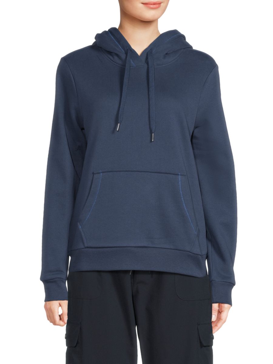 

Толстовка с капюшоном из флиса Andrew Marc, цвет Royal Blue