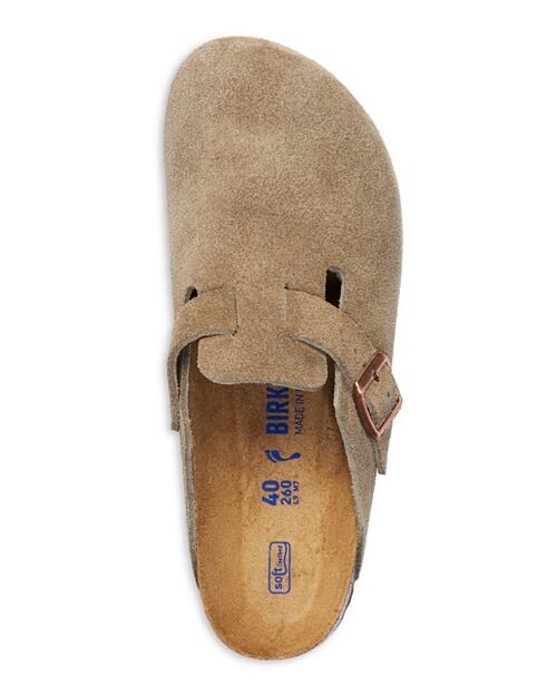 Женские бостонские сабо Birkenstock, цвет Tan/Beige — фото 4