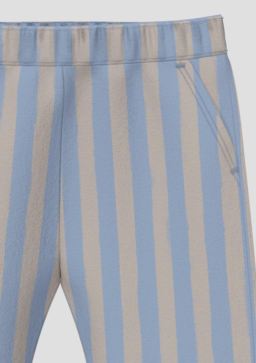 s.Oliver Леггинсы Regular Leggings в цвете беж, светло-голубой — фото 3