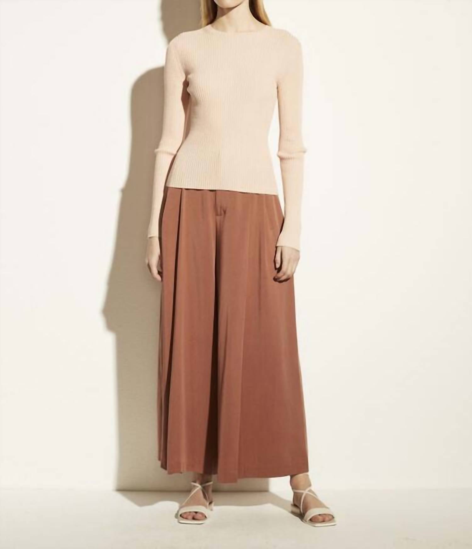 

Водолазка Marled Rib Crew Pullover в цвете Rose Water/Peter Still Vince