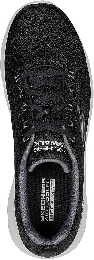 Мужские кроссовки Skechers Go Walk Flex - Independent, черный/серый — фото 4