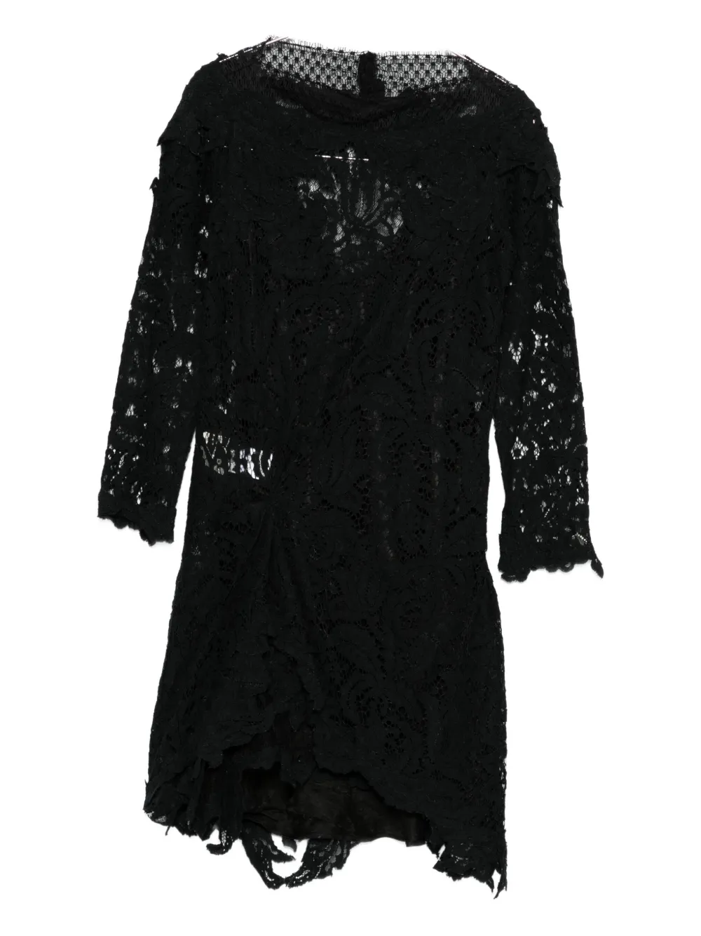 

Миди-платье Rubiana из цветочного кружева Isabel Marant, черный