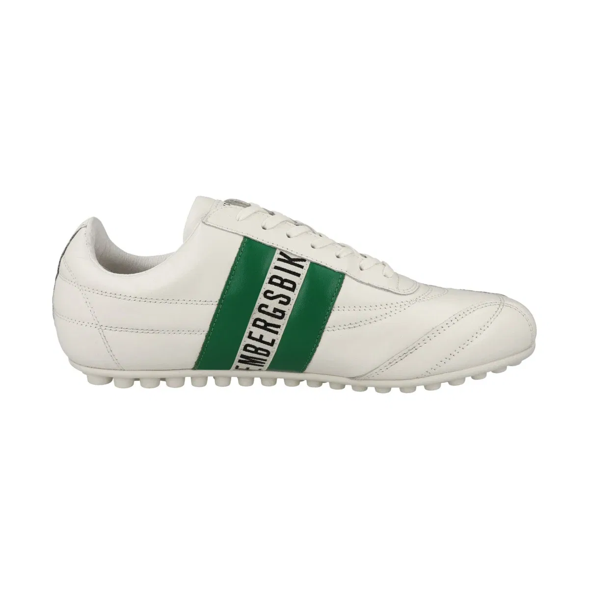 Кроссовки низкие Soccer Bikkembergs белый/зеленый — фото 3