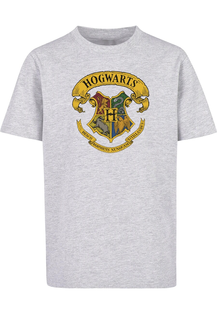 

Рубашка ABSOLUTE CULT Harry Potter - Hogwarts Ribbon Crest, пятнистый серый