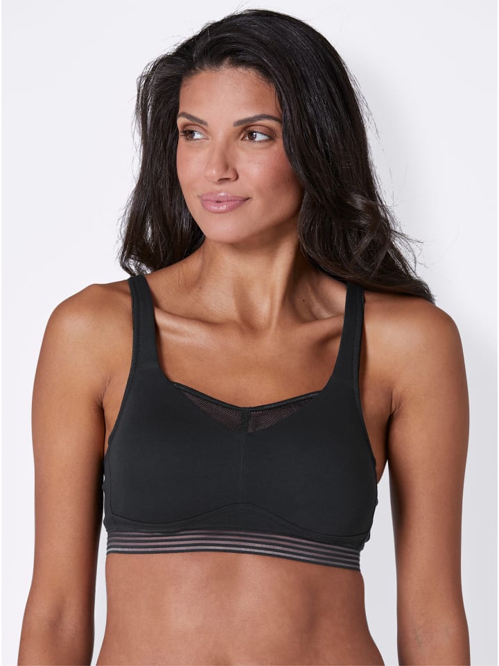 

черный спортивный бюстгальтер без косточек WITT WEIDEN