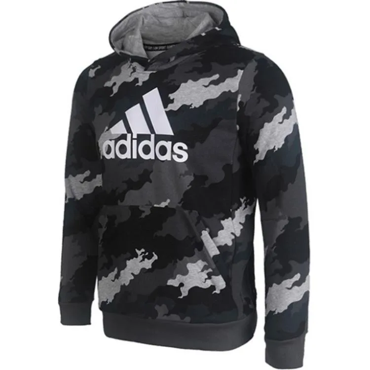 Adidas Свитшот YB MH BOS PO серый для подростков