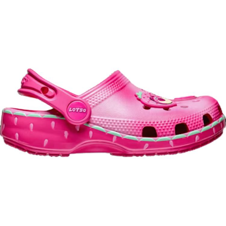 Crocs Disney x Breathable Low top Toddler Shoes Pink Infant And Toddler — фото 3