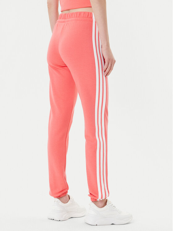 Джоггеры regular fit Essentials 3-Stripes KE4387 Adidas, красный — фото 3