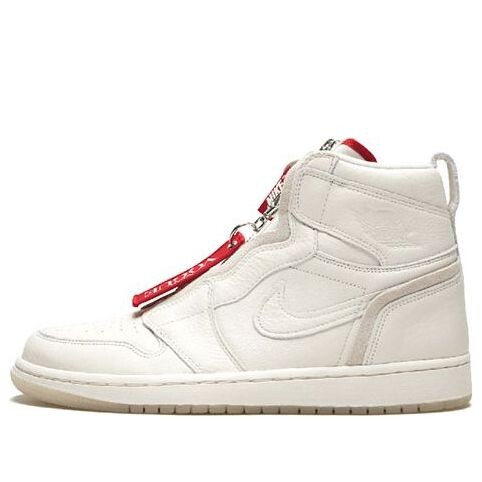 Кроссовки 1 ретро высокие на молнии x anna wintour Air Jordan, белый