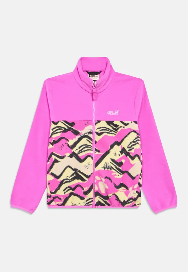 Флисовая куртка унисекс paw era Jack Wolfskin, Pink