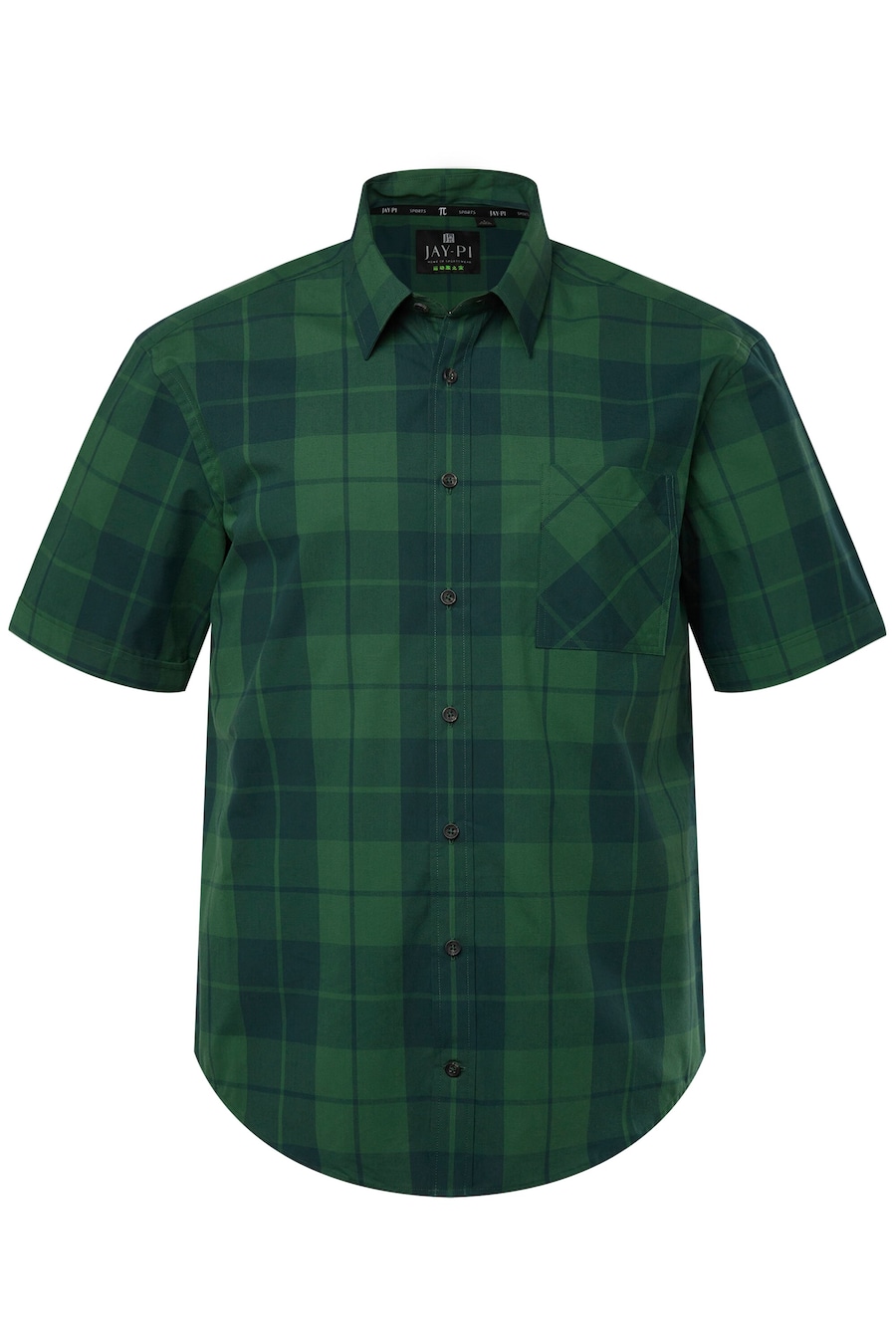 

Рубашка на пуговицах классического кроя JAY-PI, зеленый