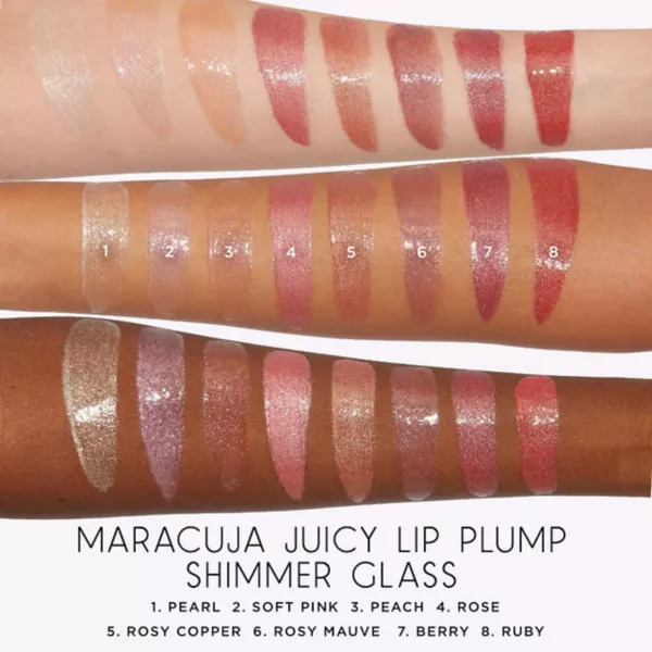 Блеск для губ Tarte Maracuja Juicy Shimmer Glass, rosy copper, 2.7 г — фото 3