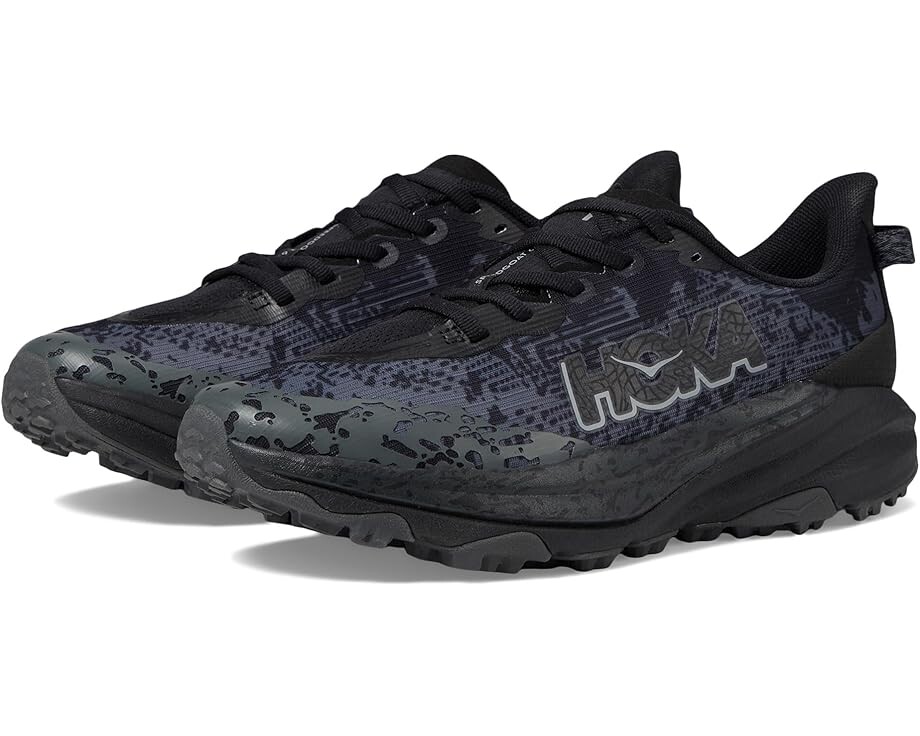 

Кроссовки Unisex Hoka Kids Speedgoat 6, цвет Obsidian/Outer Orbit