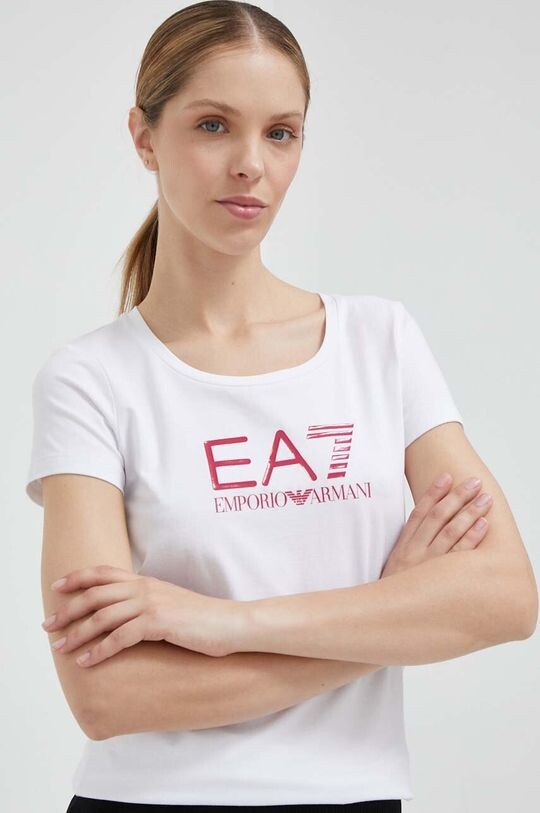 

Футболка EA7 Emporio Armani, белый