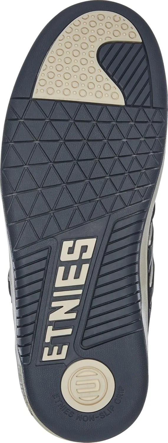 Скейтбордистские кроссовки Etnies LOCUT Triple Tongue - низкие вулканизированные с тройной мягкой подкладкой на язычке, черный — фото 4