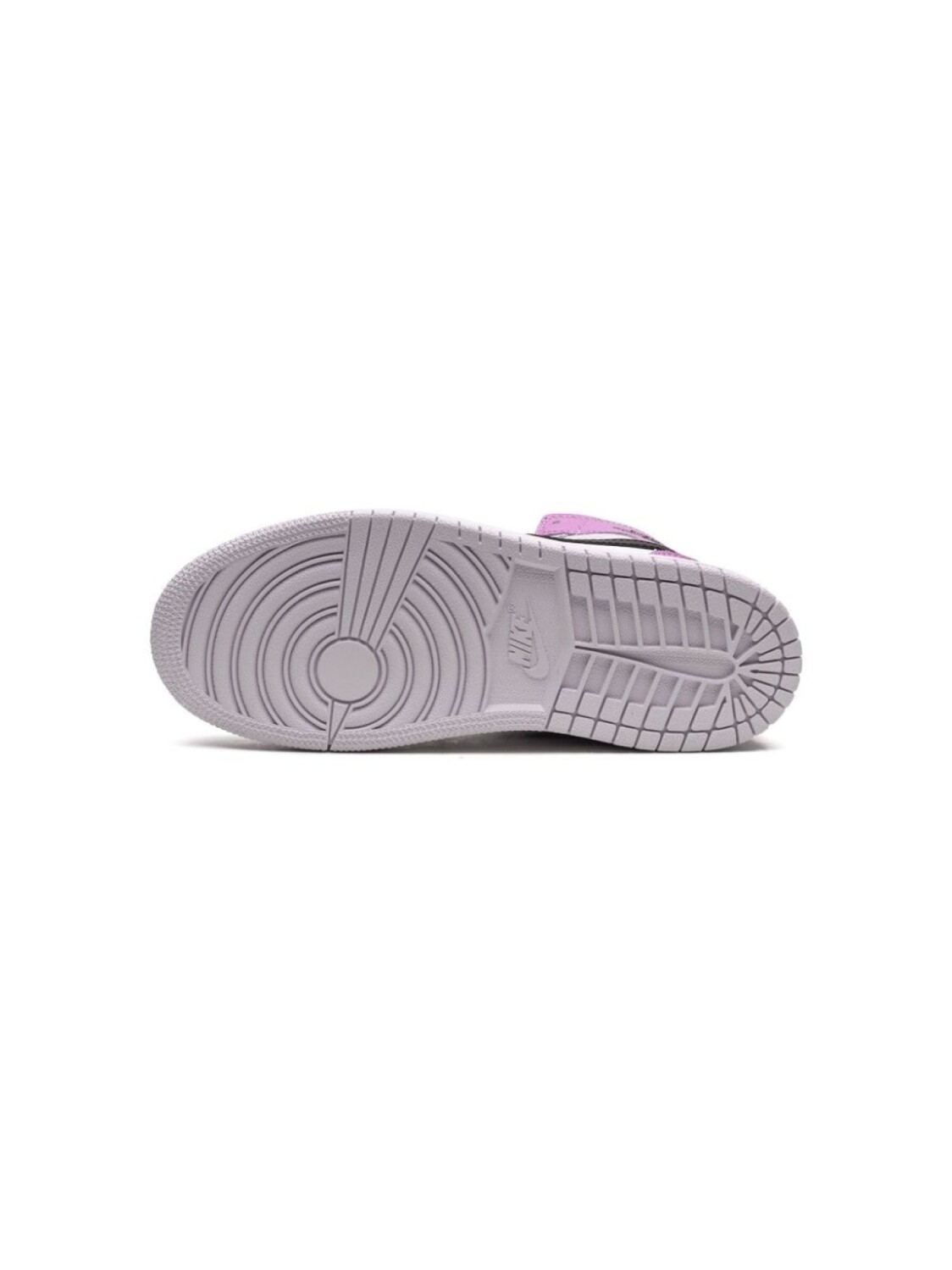 Jordan Kids кроссовки Air Jordan 1 Mid Barely Grape, фиолетовый — фото 4